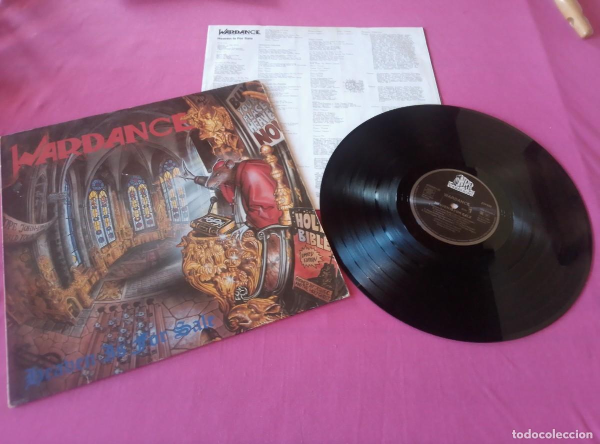 Discos de vinilo: WARDANCE HEAVEN IS FOR SALE GERMANY CON ENCARTE 1990 LP L3 2 43