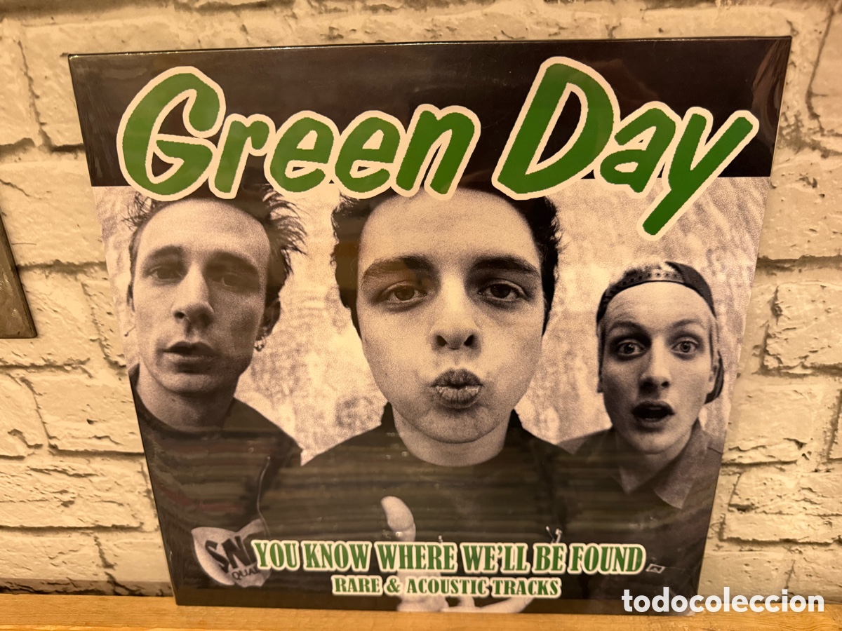 Discos de vinilo: Green Day &lrm;&ndash; You Know Where We'll Be Found (Rare & Acoustic Tracks) lp vinilo precintado.