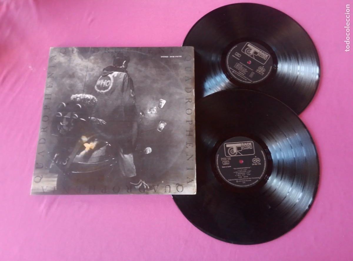 Discos de vinilo: THE WHO QUADROPHENIA LIBRETO DOBLE 1973 A LP L3 2 43