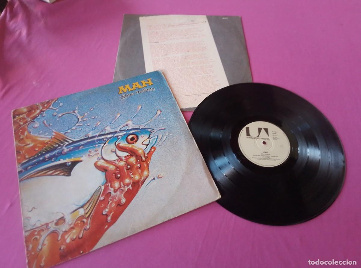 Discos de vinil: MAN SLOW MOTION CON ENCARTE 1974 A LP L3 2 43