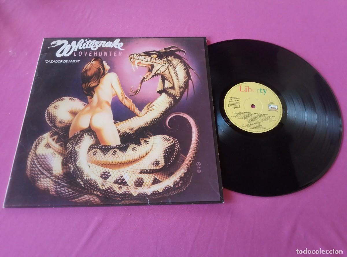 Discos de vinilo: WHITE SNAKE LOVE HUNTER CAZADOR DE AMOR 1984LP L3 2 43