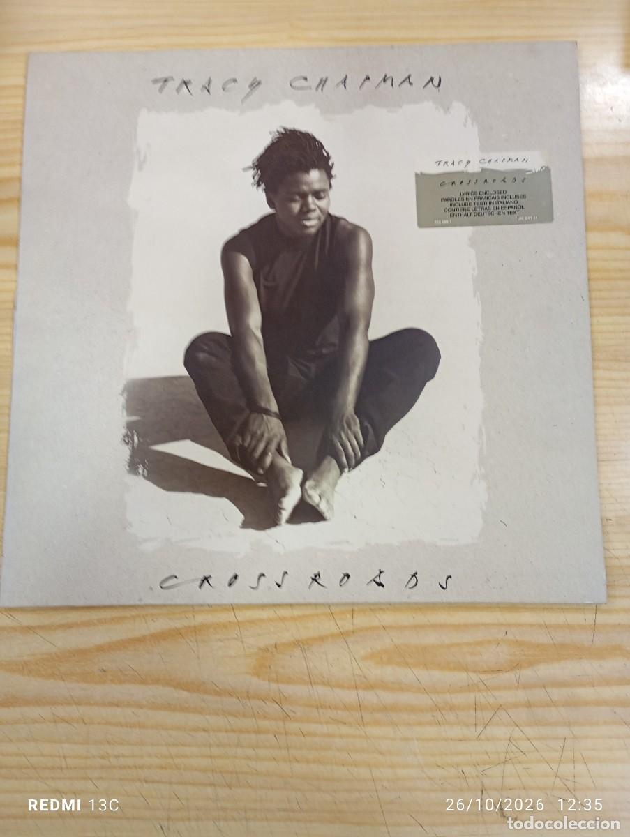 Discos de vinilo: Lp - Tracy Chapman &lrm;&ndash; Crossroads - Edicion Europa 1989