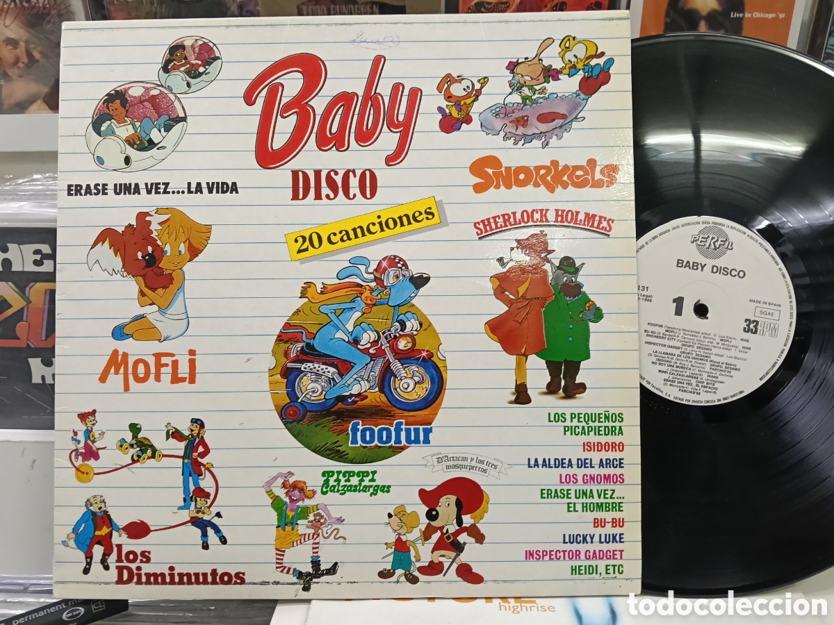 Discos de vinilo: Baby disco 20 canciones LP 1988