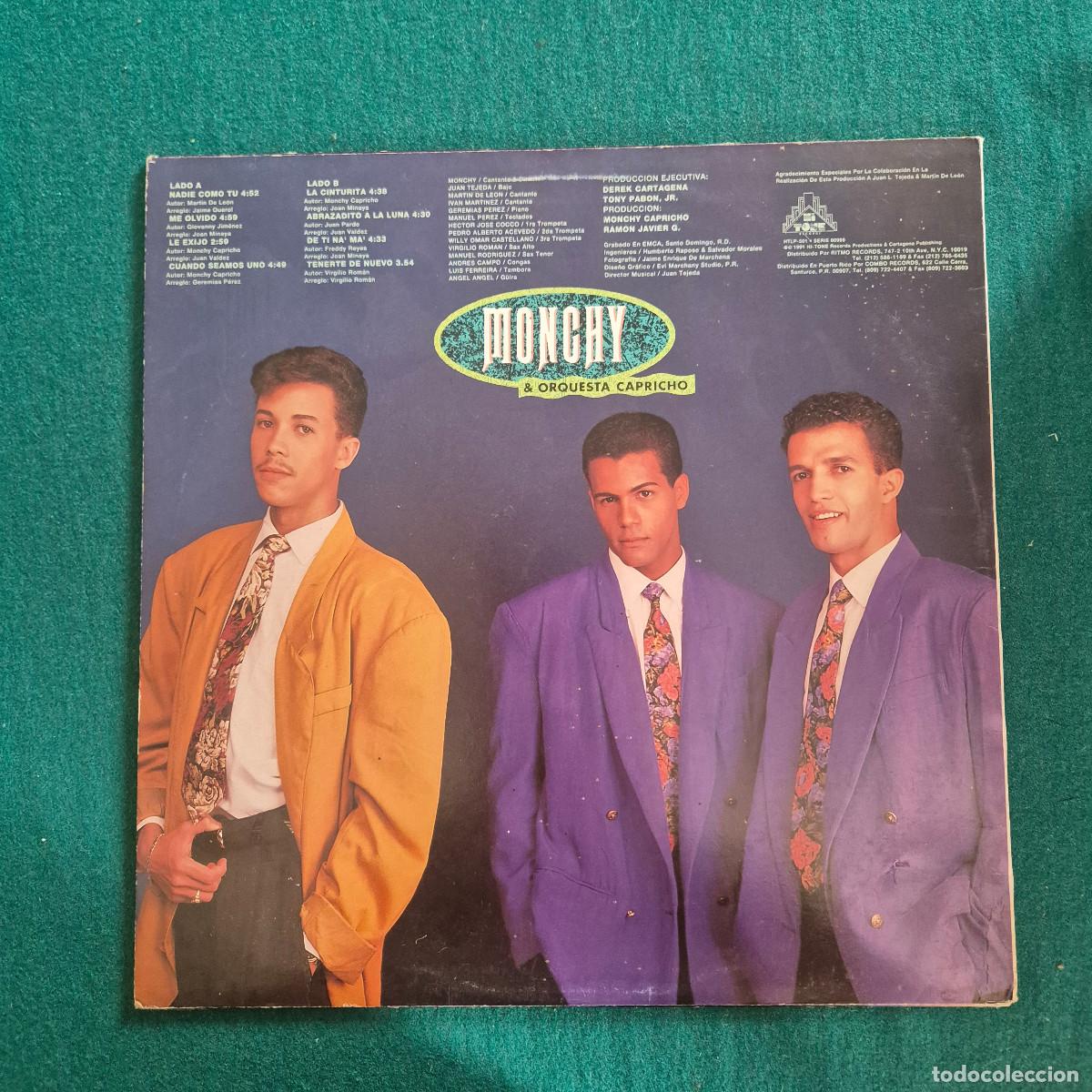 Discos de vinilo: Monchy &ndash; Nadie Como Tu - Foto 2