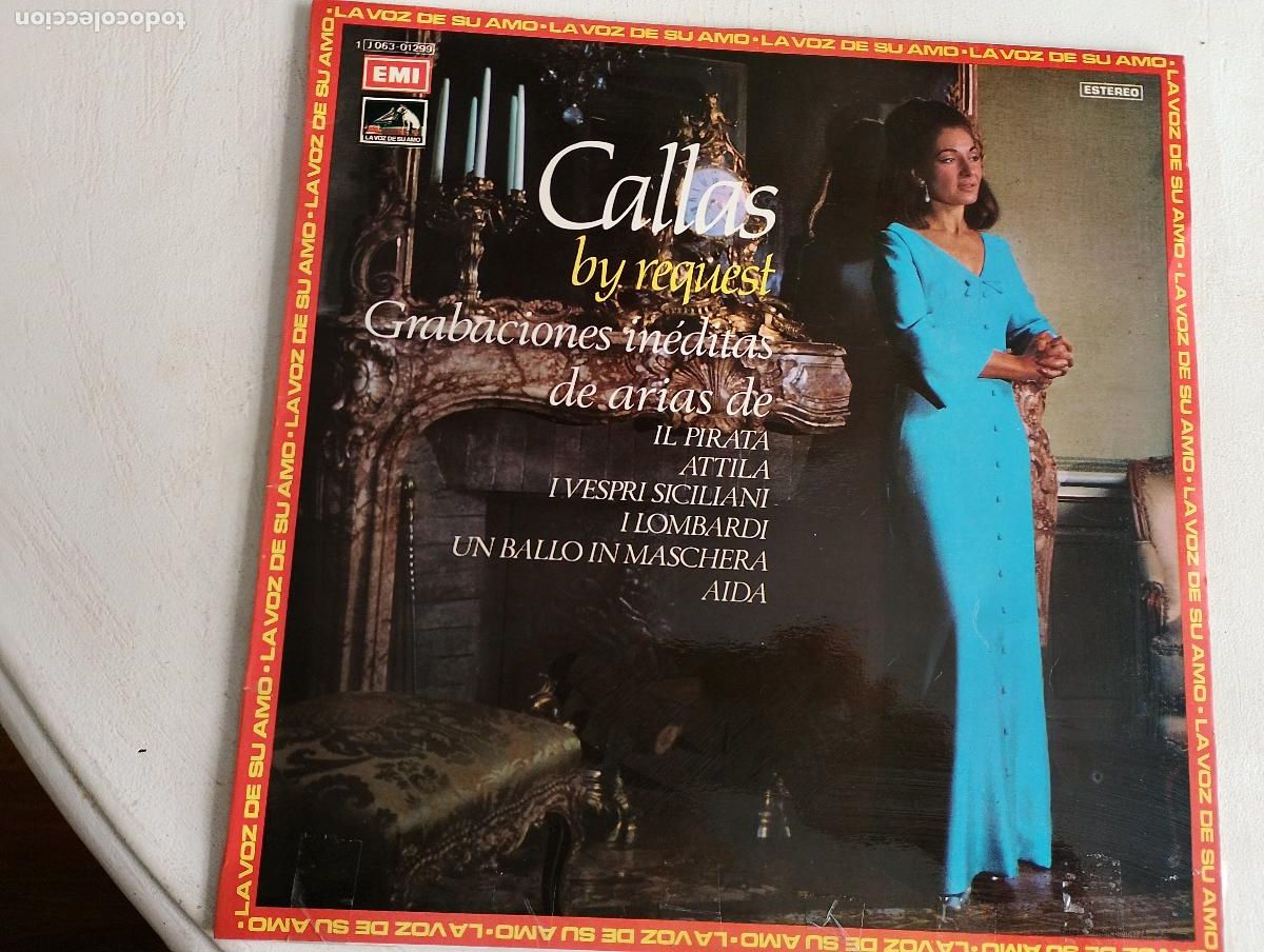 Discos de vinilo: Callas &ndash; By Request, 1972 ed espa&ntilde;ola - Foto 4