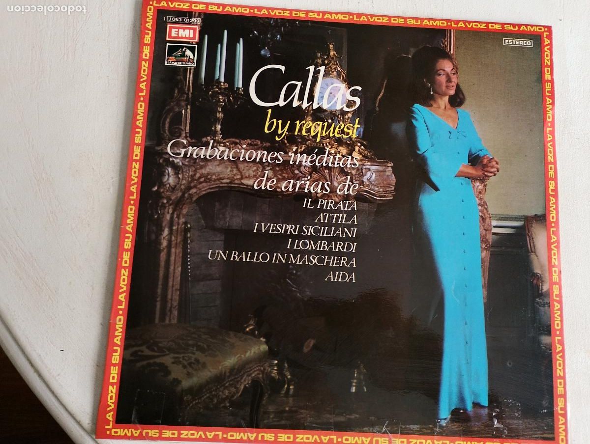 Discos de vinilo: Callas &ndash; By Request, 1972 ed espa&ntilde;ola - Foto 1