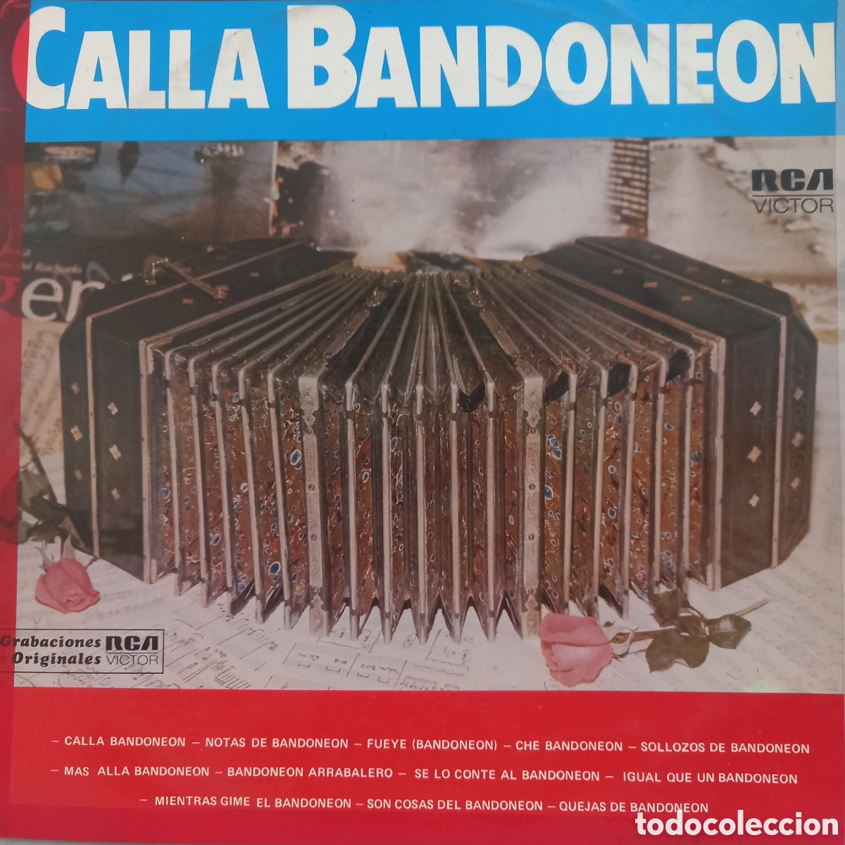 Discos de vinilo: Lp antiguo tango tangos Bandoneon vinyl record laborde fiorentino goyeneche troilo larroca