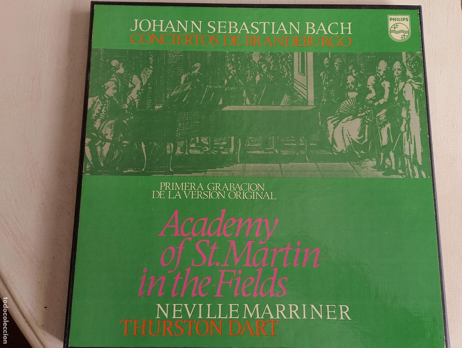 Discos de vinilo: Johann Sebastian Bach,Conciertos De Brandeburgo (Primera Grabaci&oacute;n De La Versi&oacute;n Original), 1972,