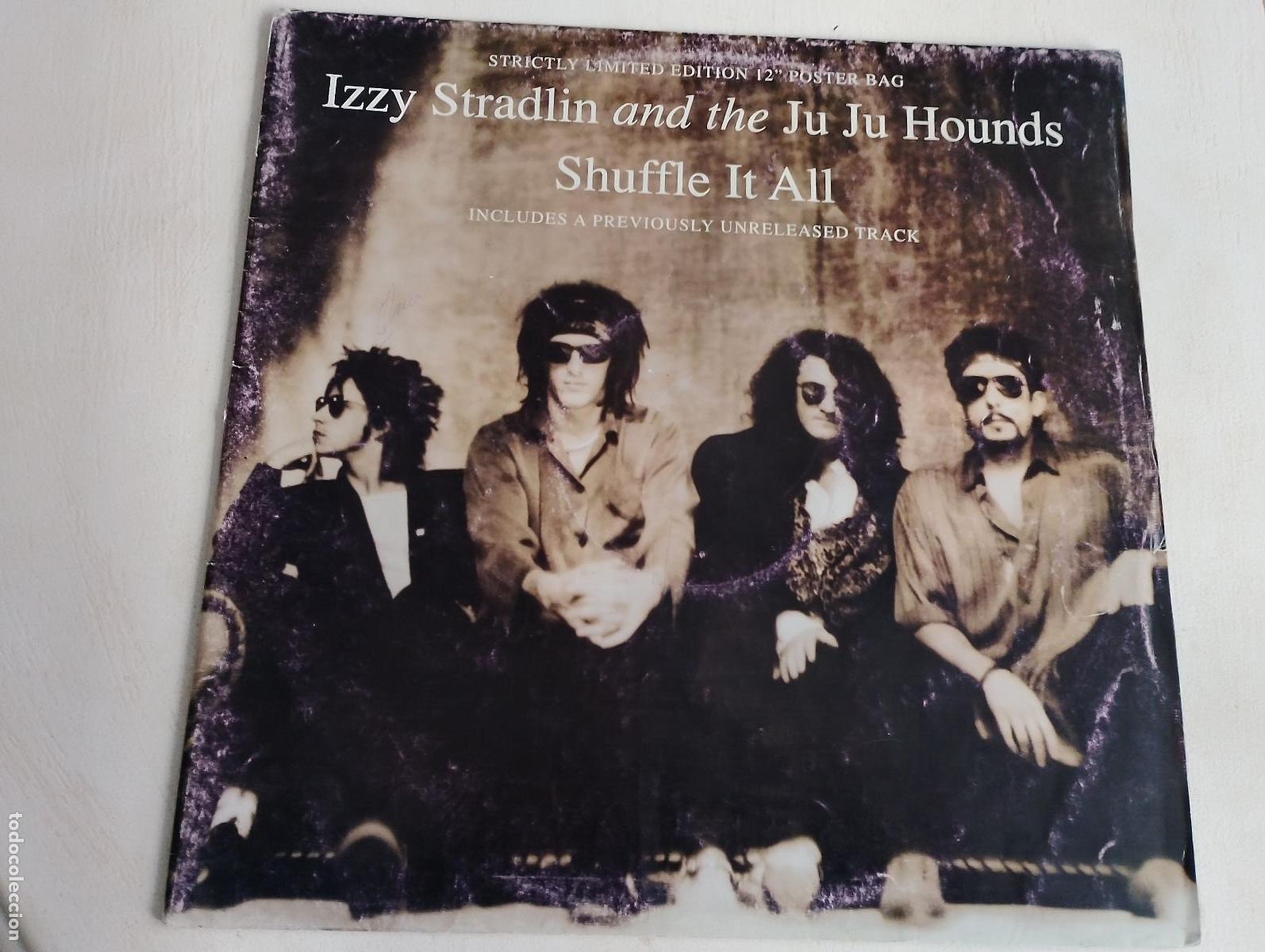 Discos de vinilo: Izzy Stradlin And The Ju Ju Hounds &ndash; Shuffle It All,Limited Edition, Stereo, Poster Bag, 1992, UK