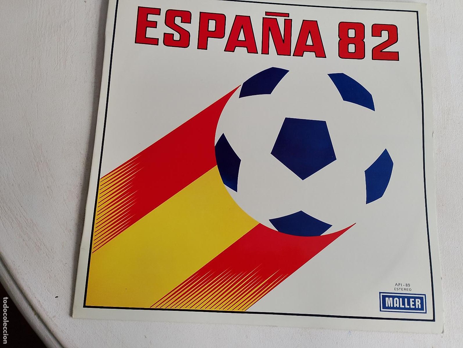Discos de vinilo: Espa&ntilde;a 82, maller estereo api 89
