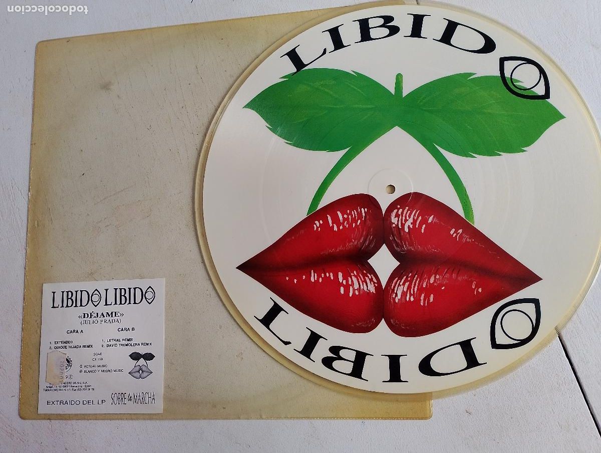 Discos de vinilo: Libido Libido &ndash; D&eacute;jame, 1994 Electronic - Foto 2