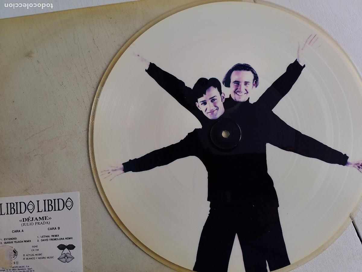 Discos de vinilo: Libido Libido &ndash; D&eacute;jame, 1994 Electronic - Foto 4