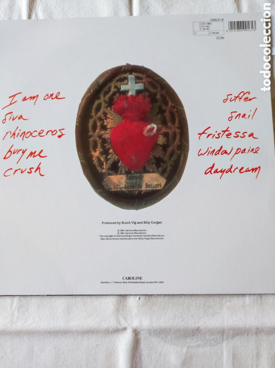Discos de vinilo: SMASHING PUMPKINS - GISH - Foto 2