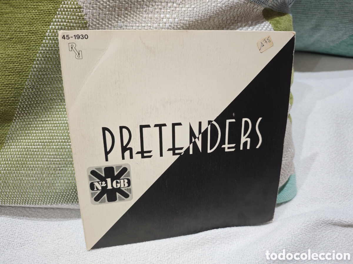 Discos de vinilo: Pretenders - Brass In Pocket , single 7&rdquo; Espa&ntilde;a 1980