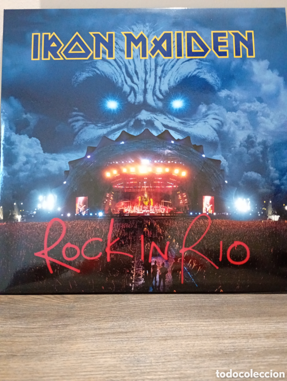Discos de vinilo: Iron Maiden, Rock in Rio 2015. 3LP.