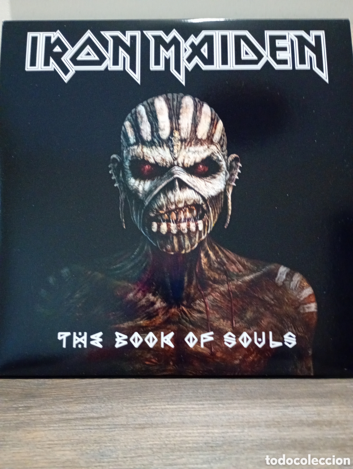 Discos de vinilo: Iron Maiden, the book of souls 2015. 3LP.