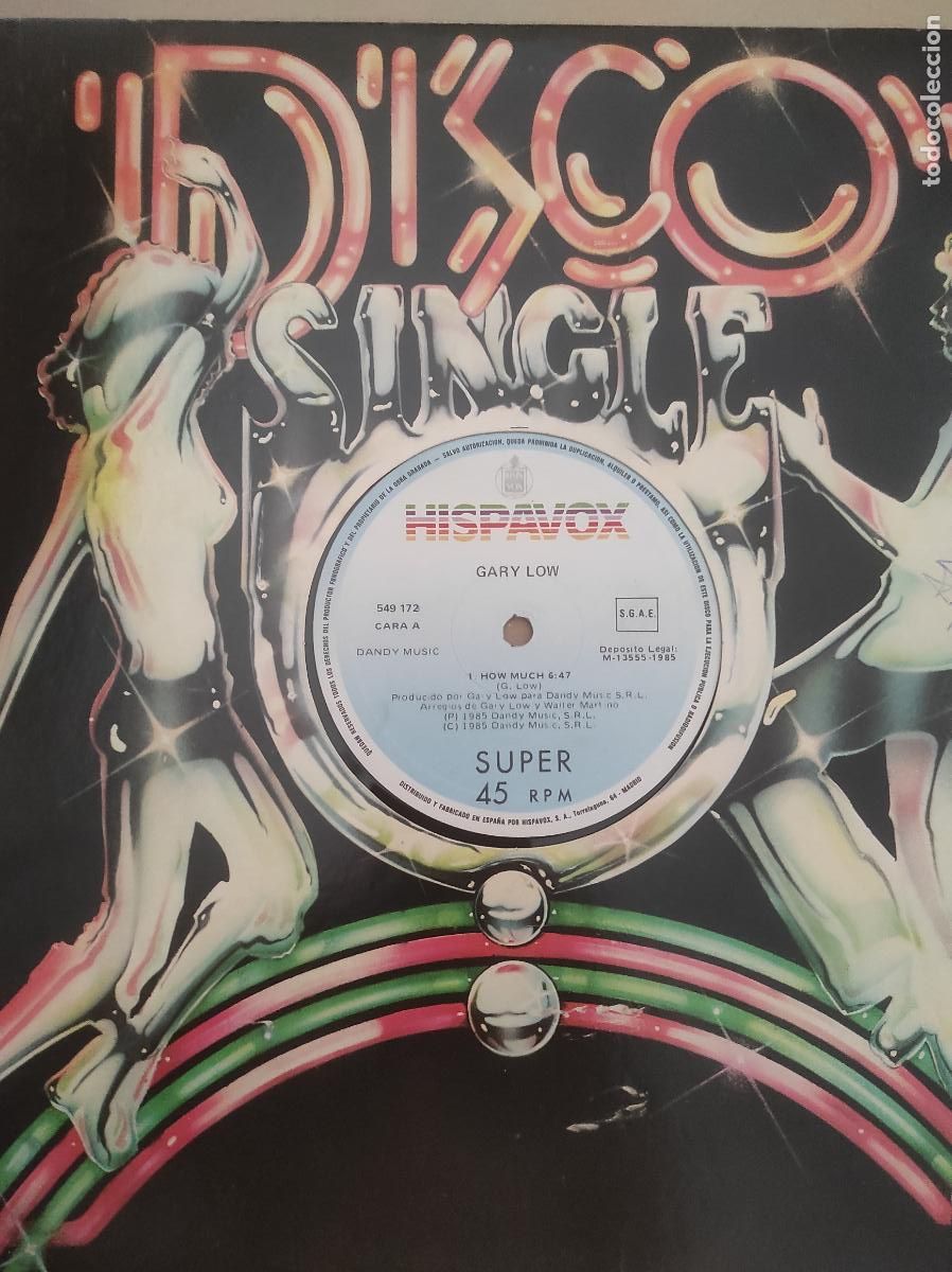 Discos de vinilo: GARY LOW HOW MUCH-MAXI-ESPA&Ntilde;A-