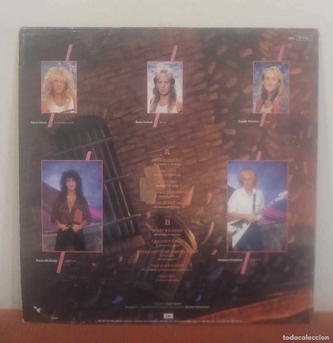 Discos de vinilo: VINILO SAVE YOURSELF - LP DE McAULEY S HENKER GROUP (MSG) - Foto 2