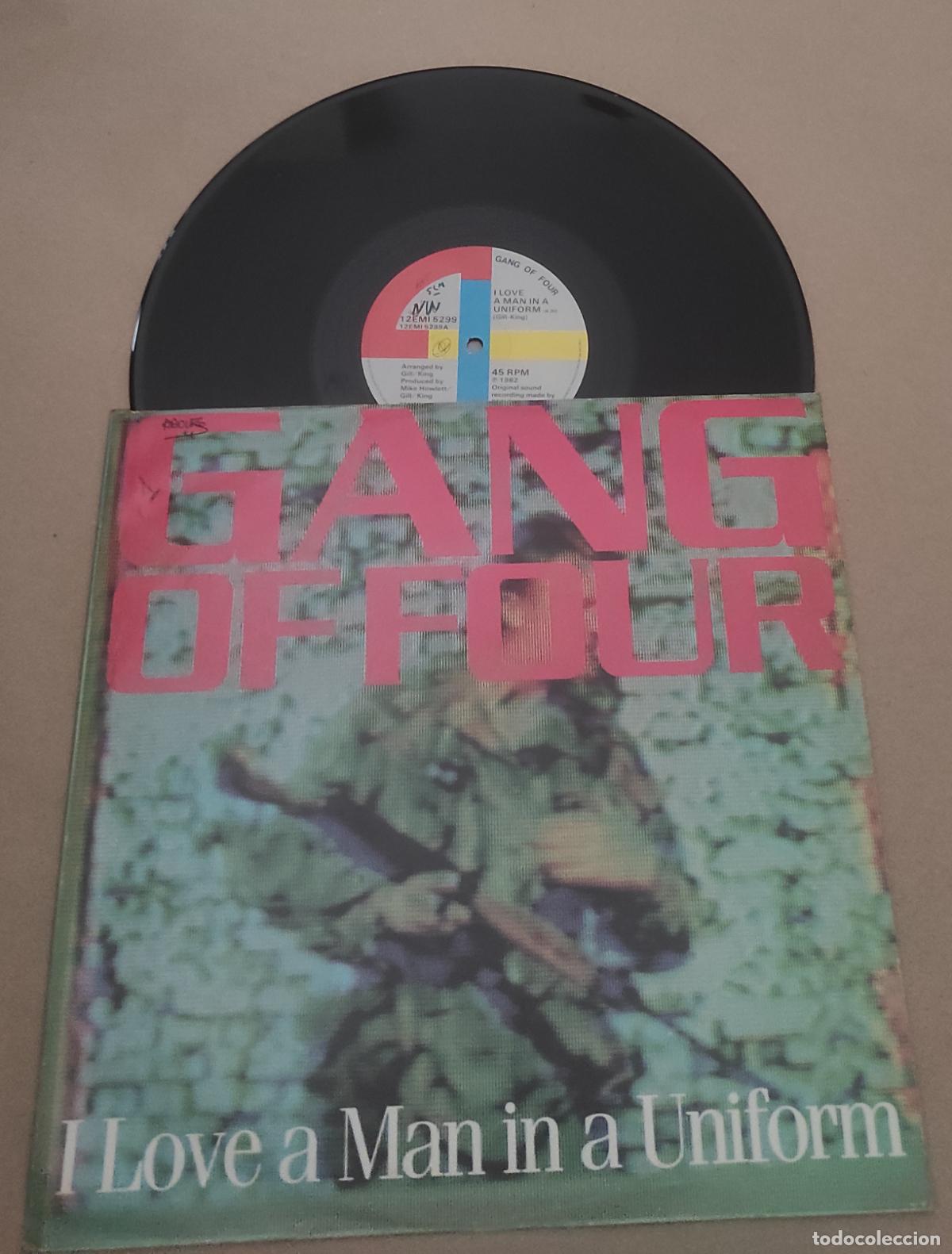 Discos de vinilo: Gang Of Four &lrm;&ndash; I Love A Man In A Uniform-MAXI-EDICION INGLESA-1982-