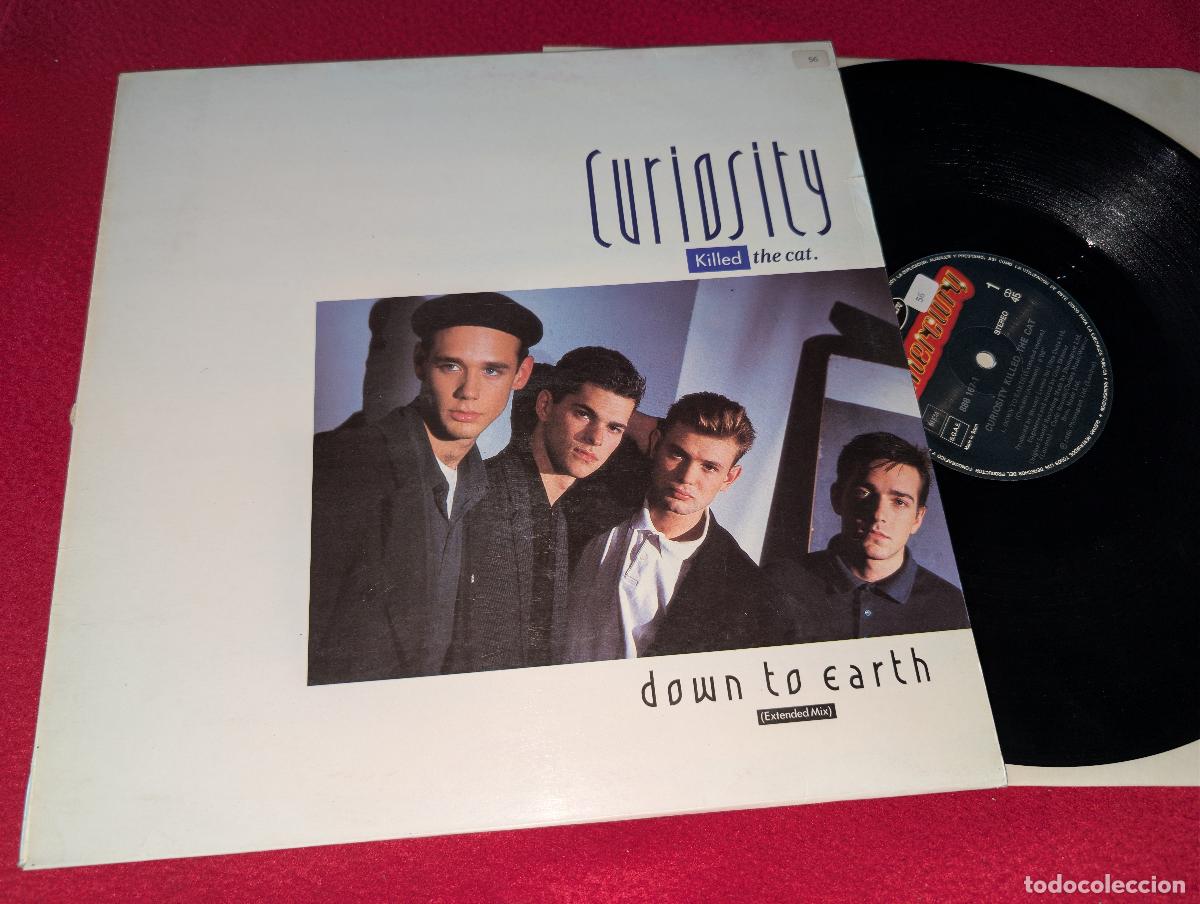 Discos de vinilo: CURIOSITY KILLED THE CAT Down to earth +2 12'' MX 1987 Mercury ESPA&Ntilde;A SPAIN