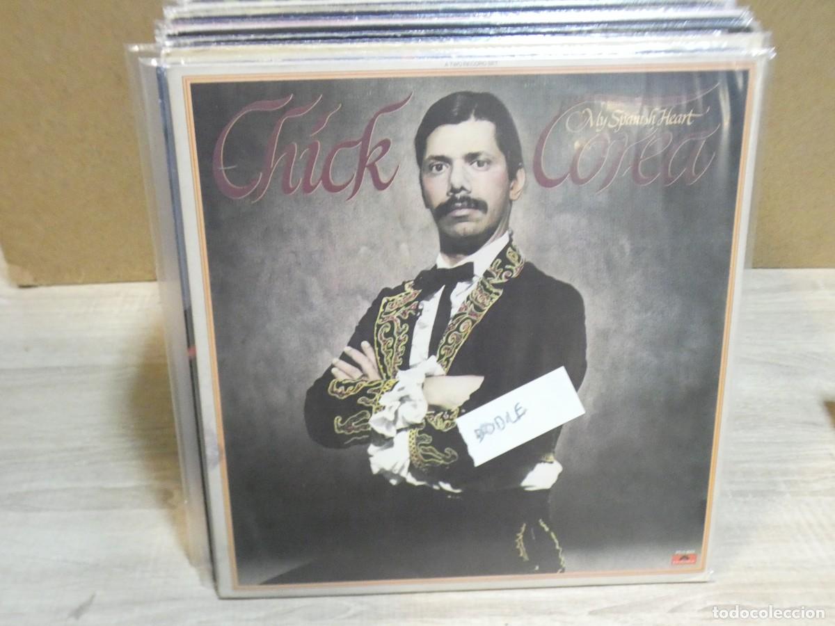 Discos de vinilo: ARKANSAS1980 CAJJ824 LP ESTADO CORRECTISIMO CHICK COREA DOBLE