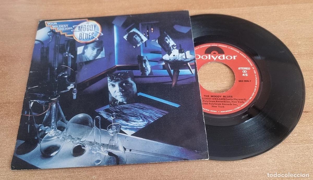 Discos de vinilo: THE MOODY BLUES Your wildest dreams 7&rdquo; SINGLE VINILO DEL A&Ntilde;O 1986 CONTIENE 2 TEMAS