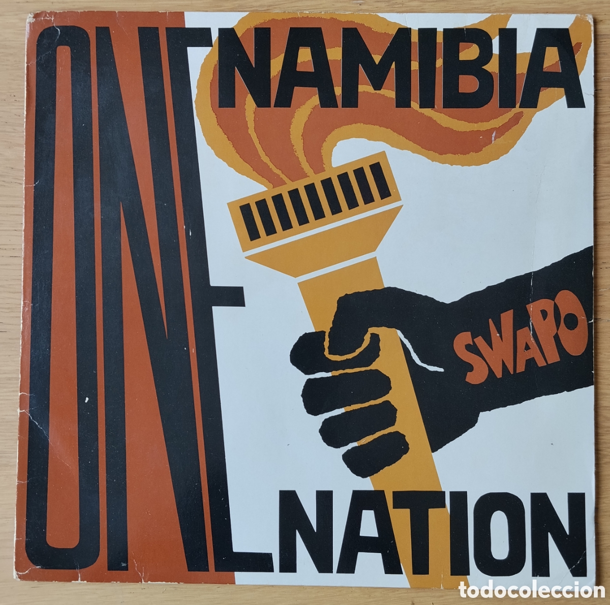 Discos de vinilo: SWAPO SINGERS: &rdquo;ONE NAMIBIA ONE NATION (SWAPO FREEDOM SONGS)&rdquo; LP VINILO 1978 -