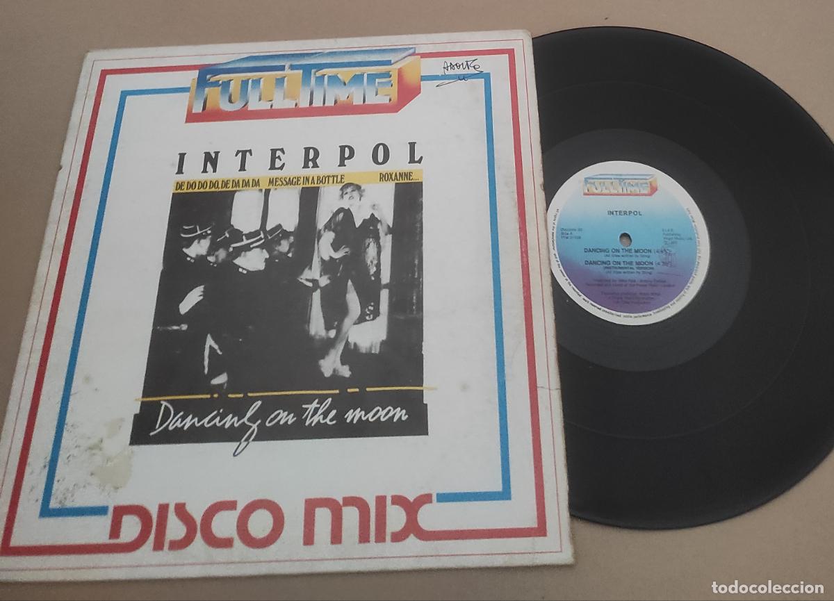 Discos de vinilo: Interpol &lrm;&ndash; Dancing On The Moon-MAXI-ITALIA-1983-