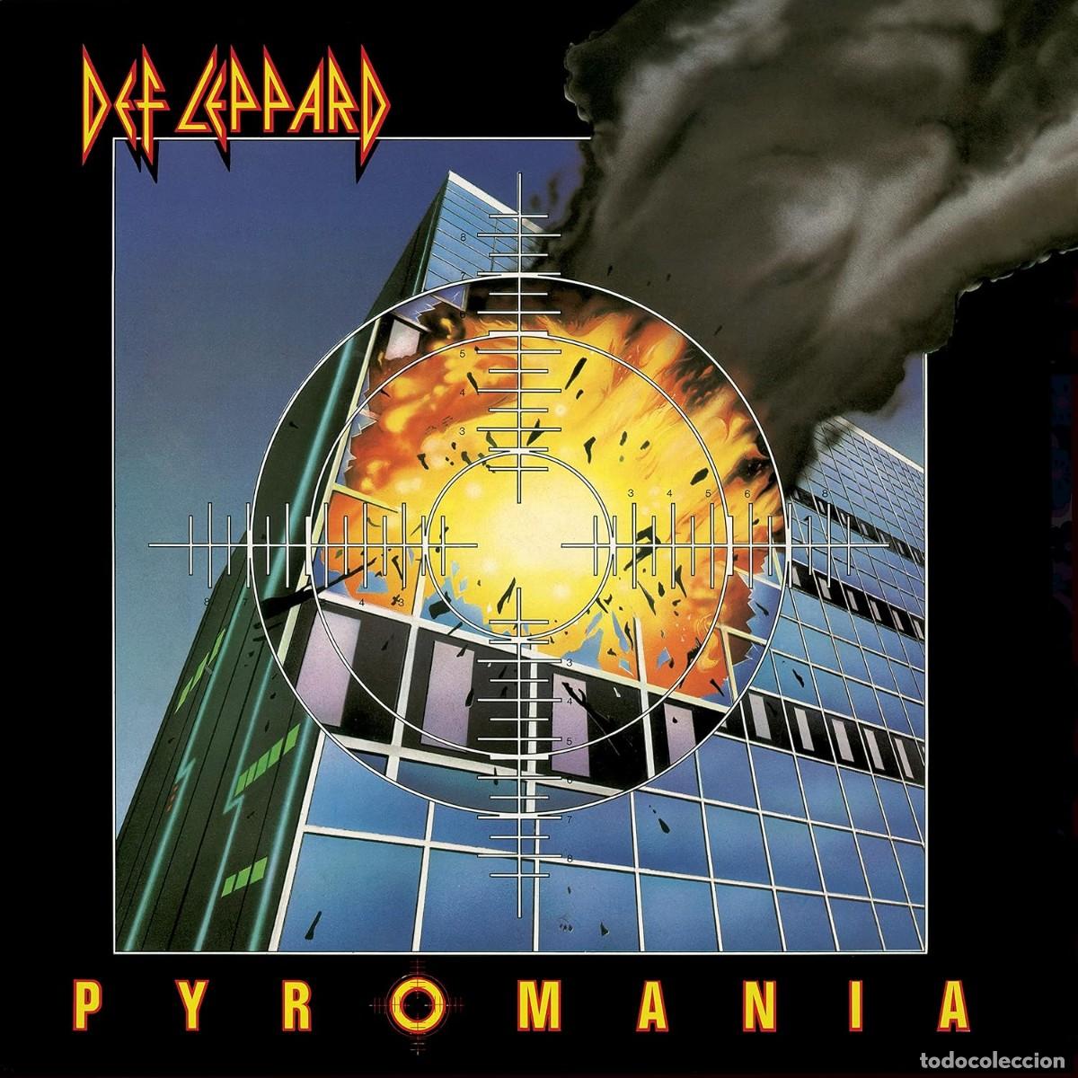 Discos de vinilo: LP DEF LEPPARD PYROMANIA HEAVY METAL VINILO
