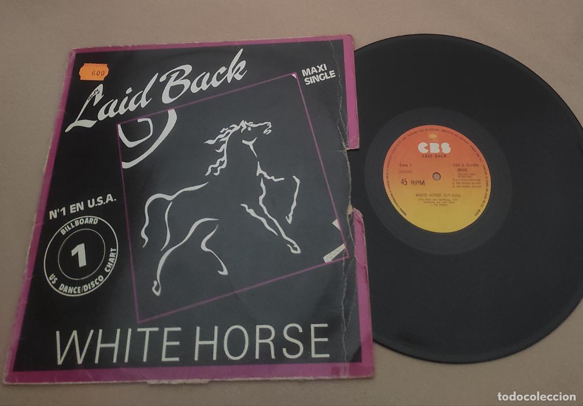 Discos de vinilo: Laid Back &lrm;&ndash; White Horse-MAXI- ESPA&Ntilde;A-1983-