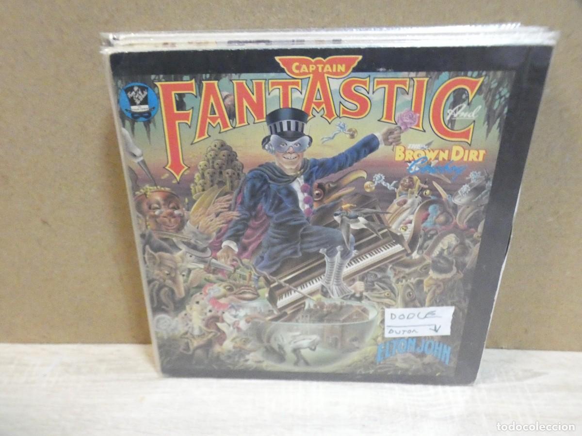 Discos de vinilo: ARKANSAS1980 CAJJ824 VINILO ESTADO CORRECTISIMO CAPTAIN FANTASTIC AND THE BROW DIRT DOBLE AUTOR