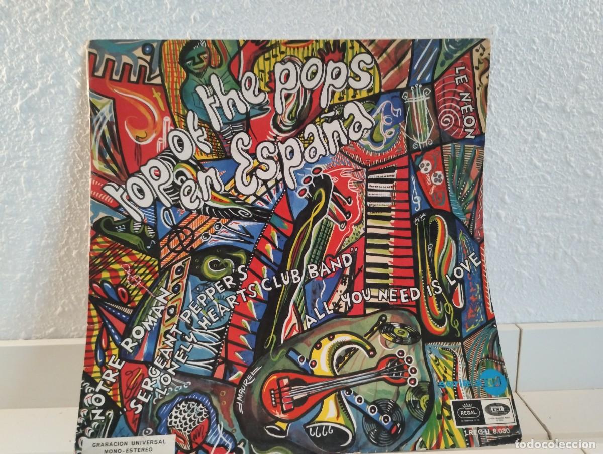 Discos de vinilo: Disco de Vinilo de Conjunto Festival &rdquo;Top Of The Pops En Espa&ntilde;a&rdquo;