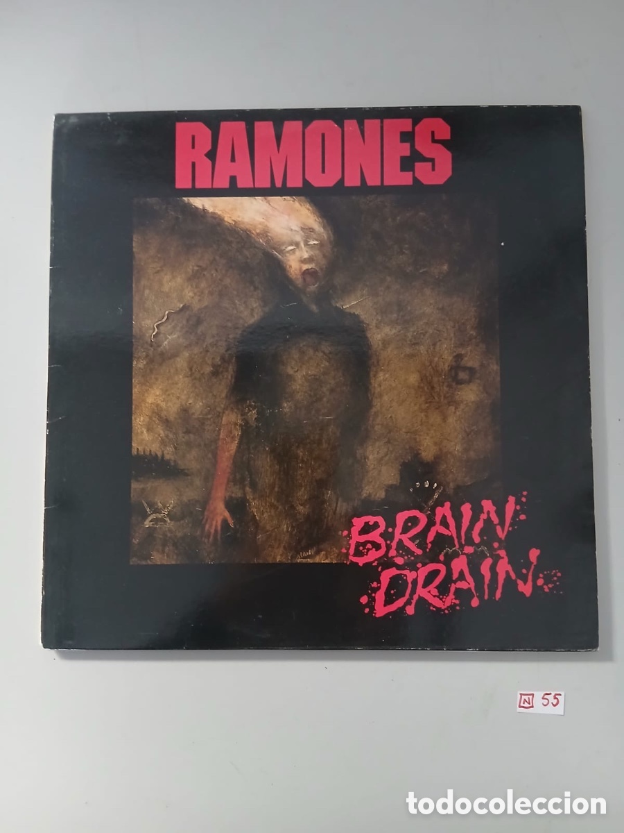 Discos de vinilo: Vinilo ramones brain Drain