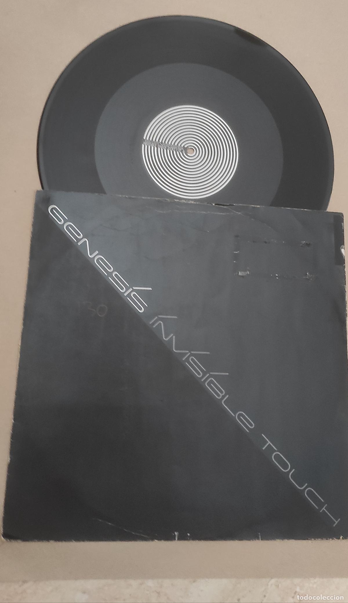 Discos de vinilo: Genesis &ndash; Invisible Touch-MAXI-INGLES-1986-
