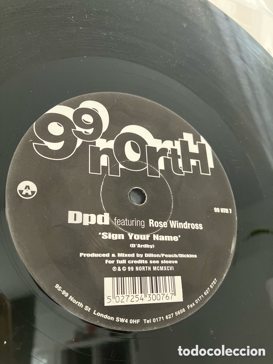 Discos de vinilo: DPD feat Rose Windross-Sing Your Name - Foto 4