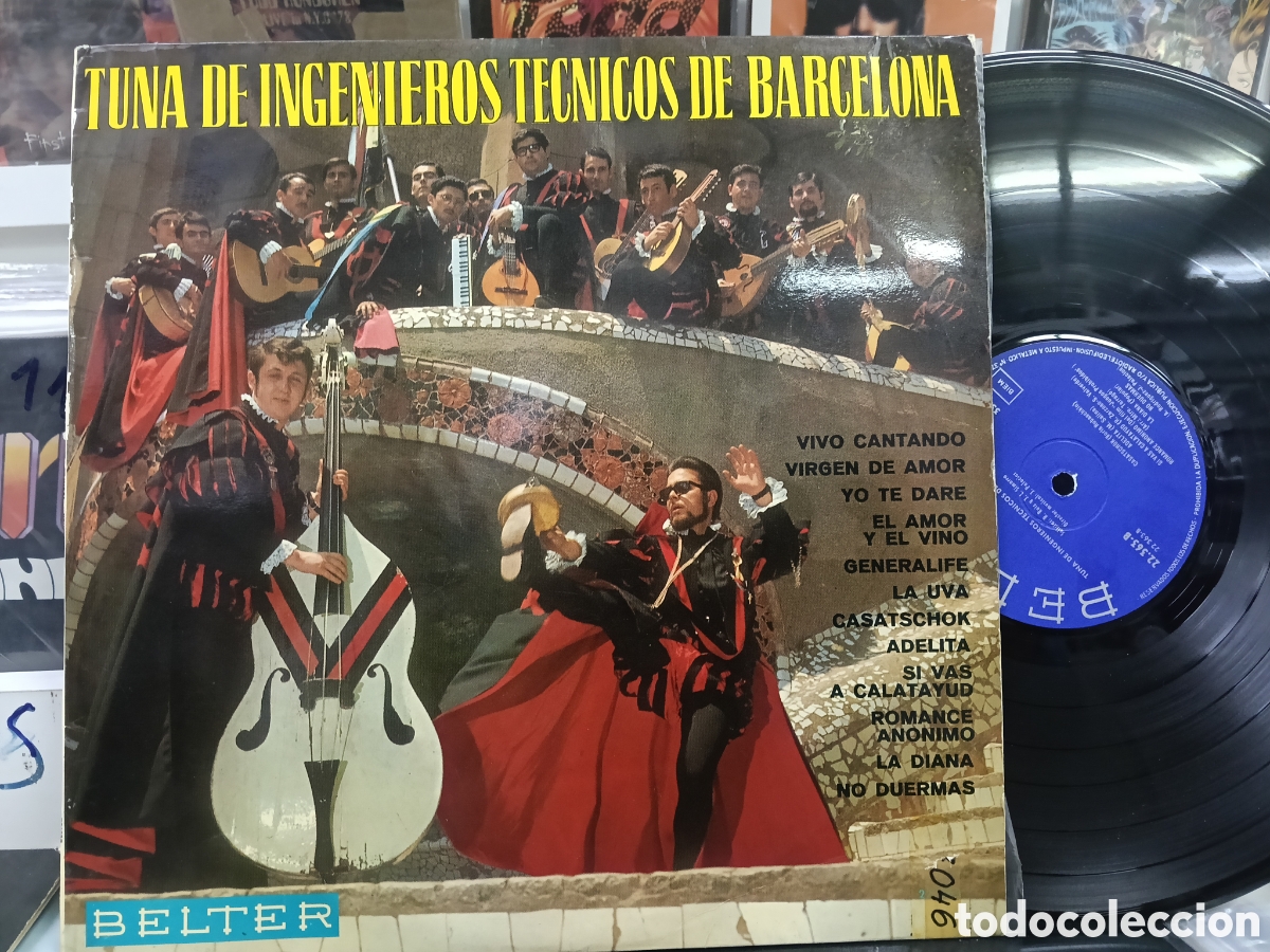 Discos de vinilo: Tuna ingenieros t&eacute;cnicos de Barcelona lp 1969