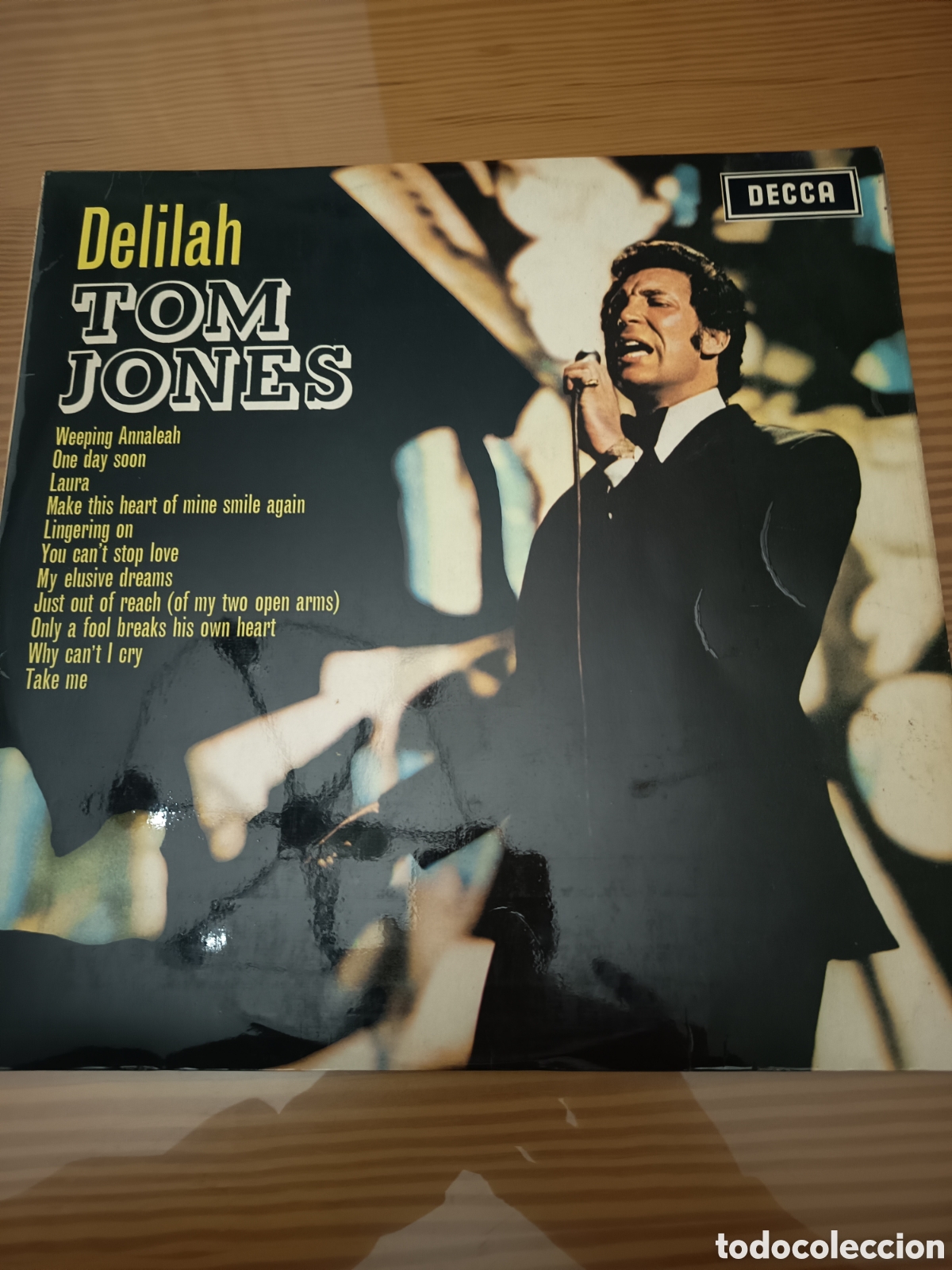 Discos de vinilo: Disco vinilo LP de Tom Jones &rdquo; Delilah &rdquo; ,muy buen estado
