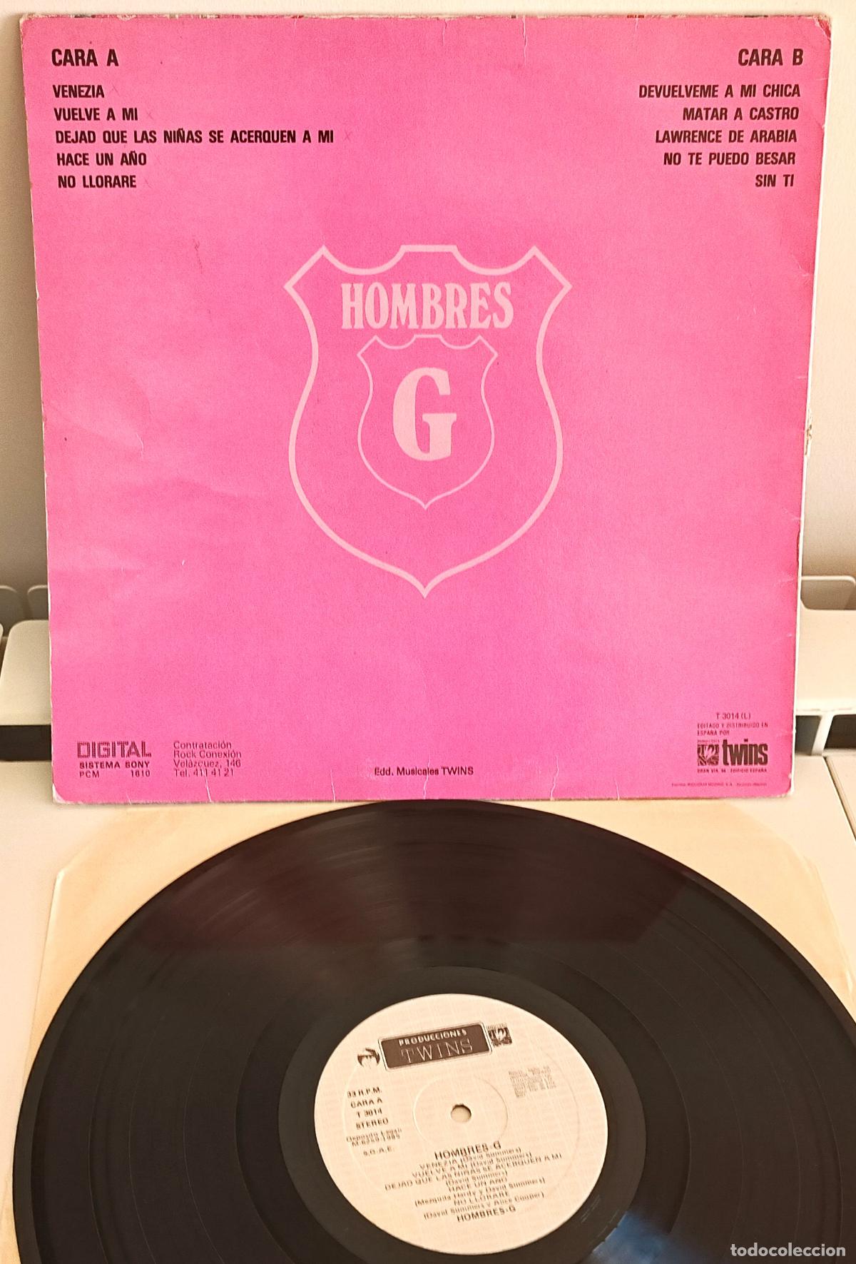 Discos de vinilo: HOMBRES G - TWINS - 1985 - Foto 2