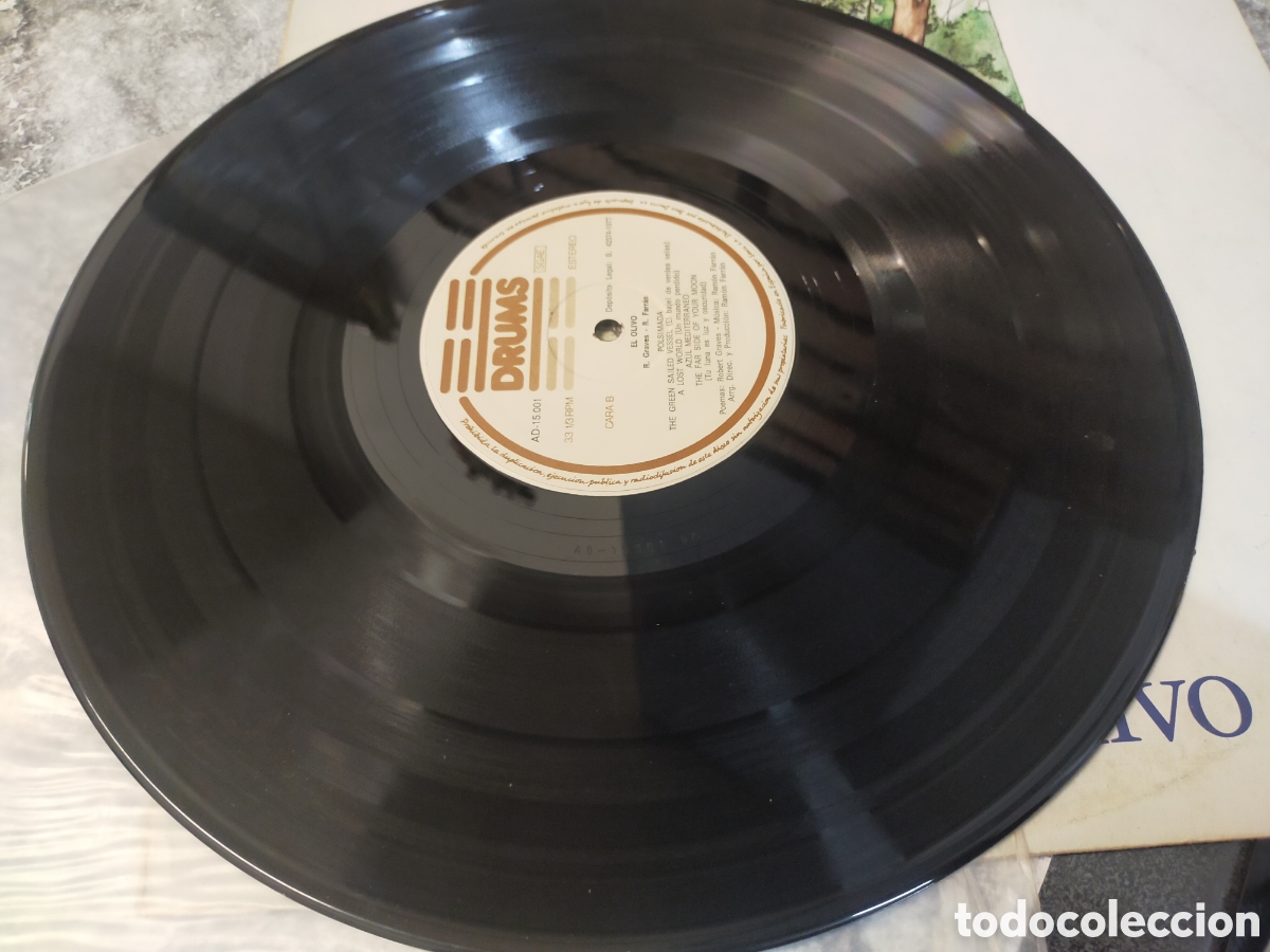Discos de vinilo: Vinilo El Olivo - Robert Graves y Ram&oacute;n Farr&aacute;n - Foto 5