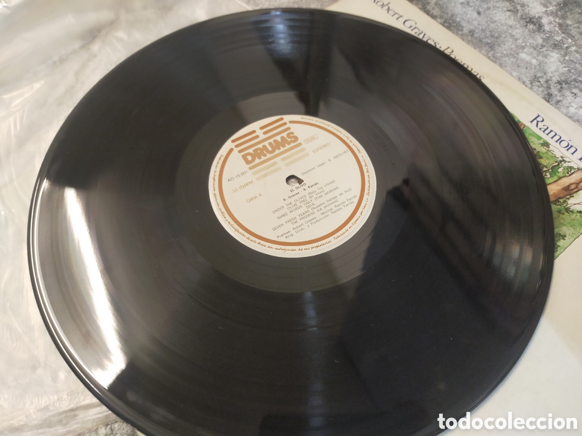 Discos de vinilo: Vinilo El Olivo - Robert Graves y Ram&oacute;n Farr&aacute;n - Foto 7