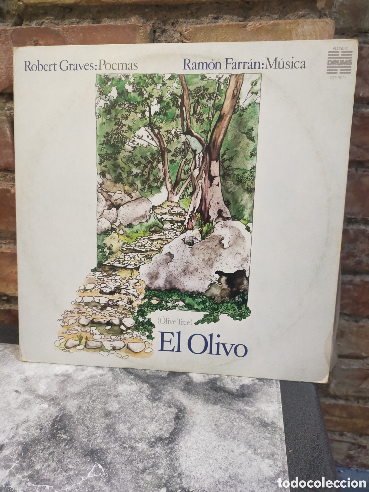 Discos de vinilo: Vinilo El Olivo - Robert Graves y Ram&oacute;n Farr&aacute;n - Foto 1