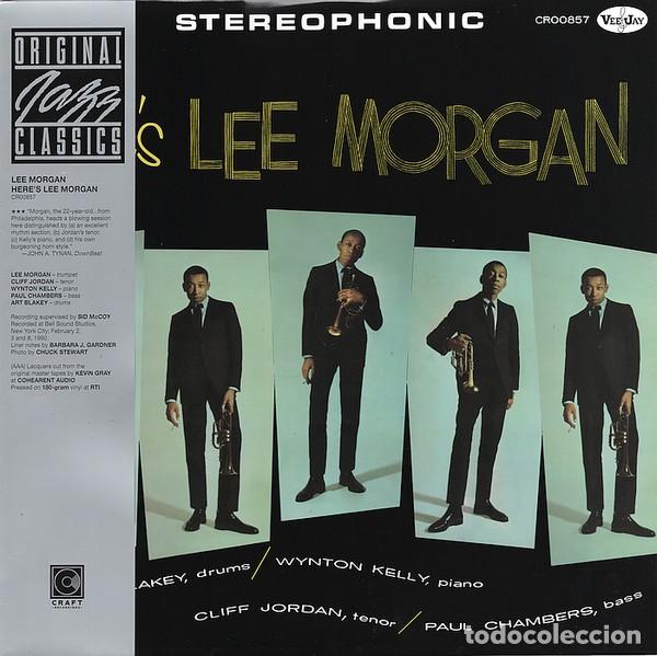 Discos de vinilo: LP LEE MORGAN HERE'S LEE MORGAN VINILO JAZZ OFERTA TEMPORAL KEVIN GARY GRAY