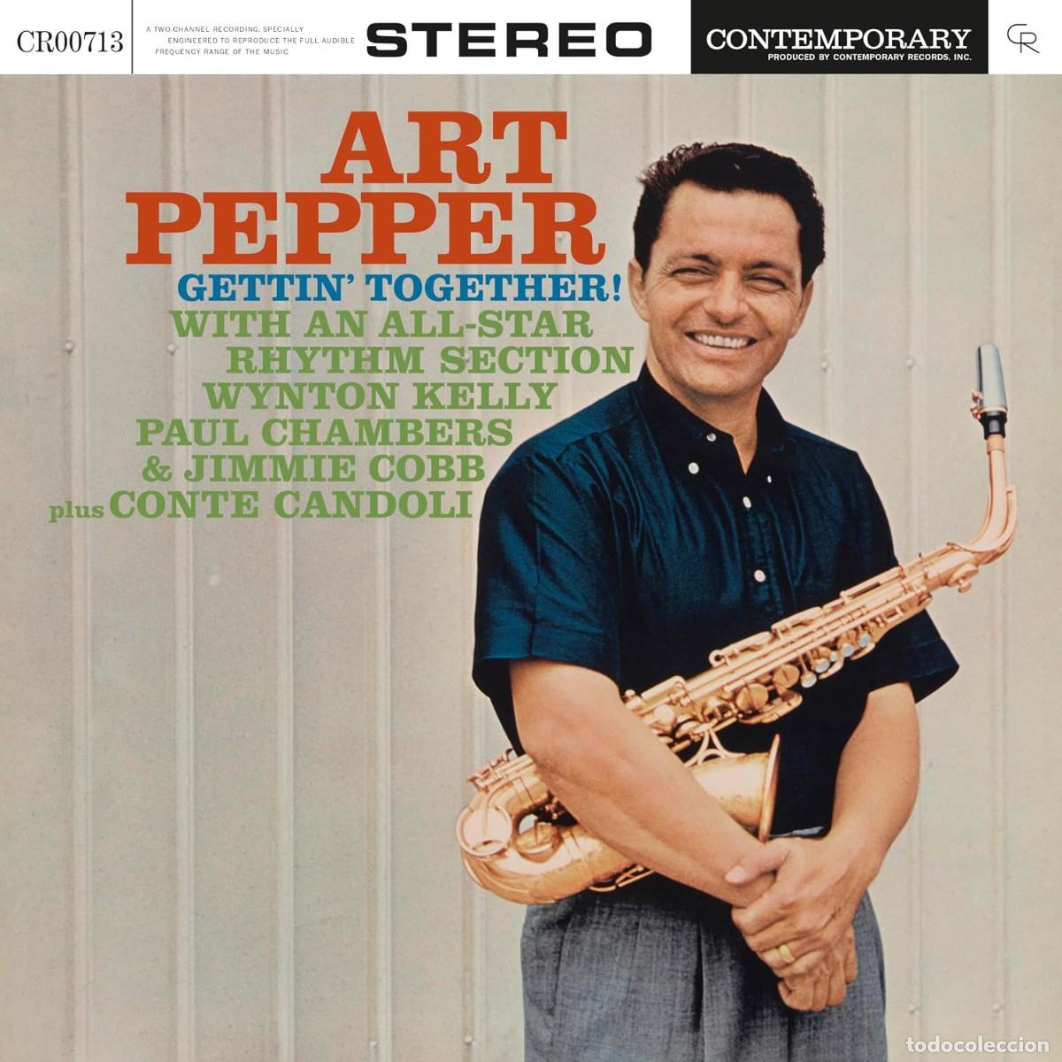 Discos de vinilo: LP ART PEPPER GETTIN' TOGETHER! VINILO JAZZ OFERTA TEMPORAL CINTAS ORIGINALES POR KEVIN GRAY