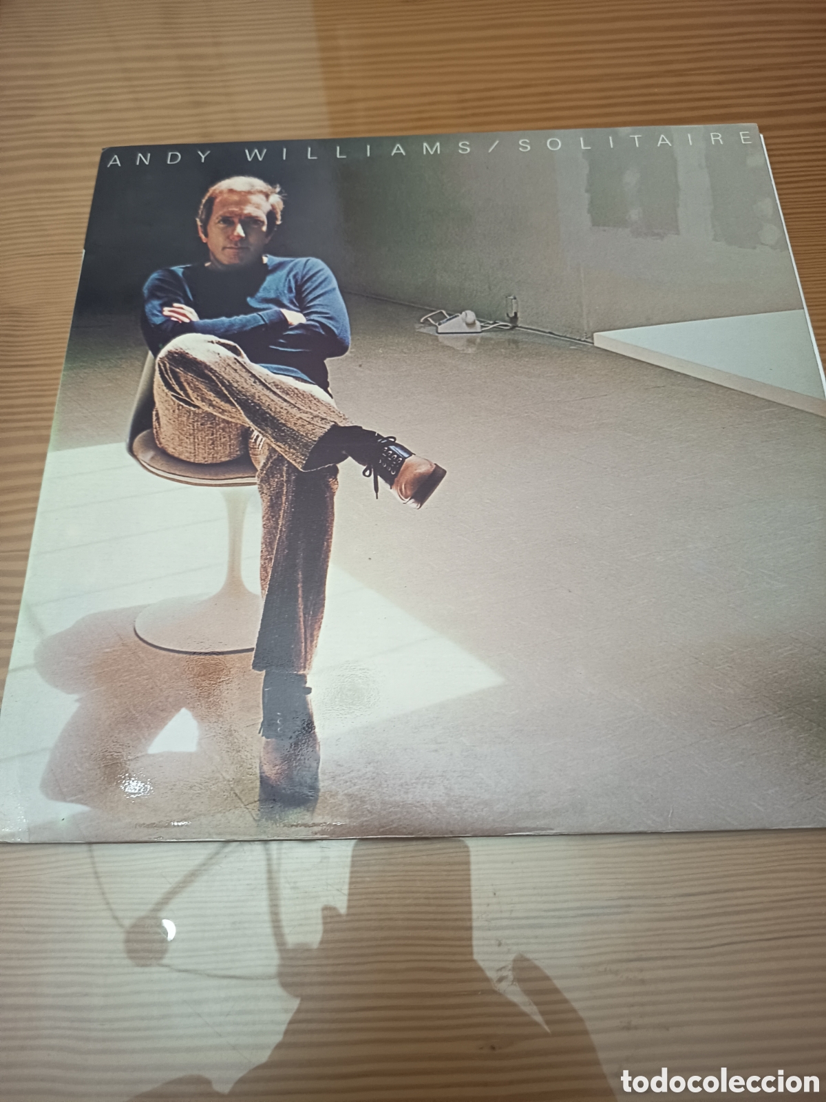 Discos de vinilo: Disco vinilo LP de Andy Williams &rdquo; Solitaire&rdquo; muy buen estado