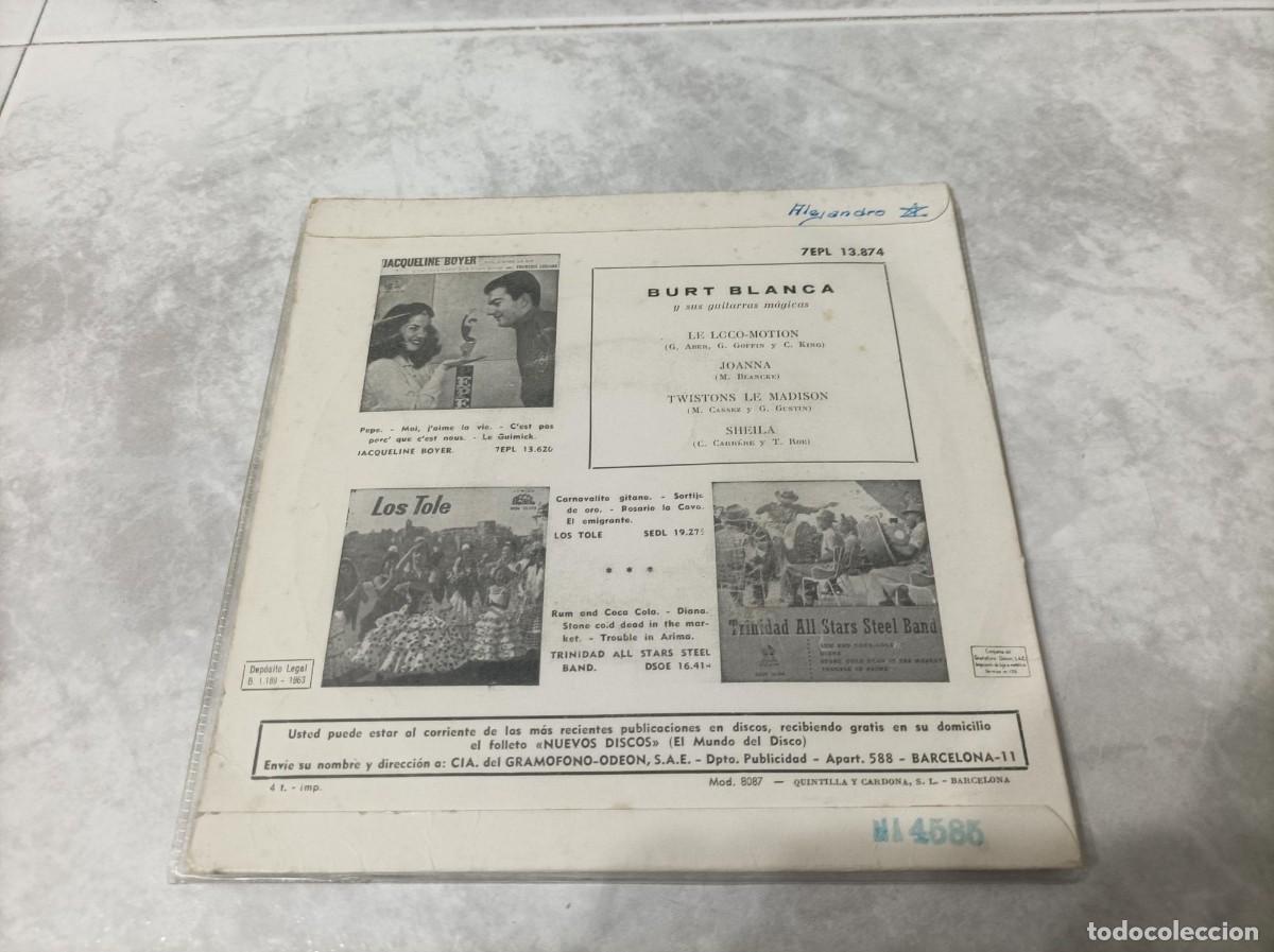 Discos de vinilo: Burt Blanca ep Espa&ntilde;a 1963 - Foto 2