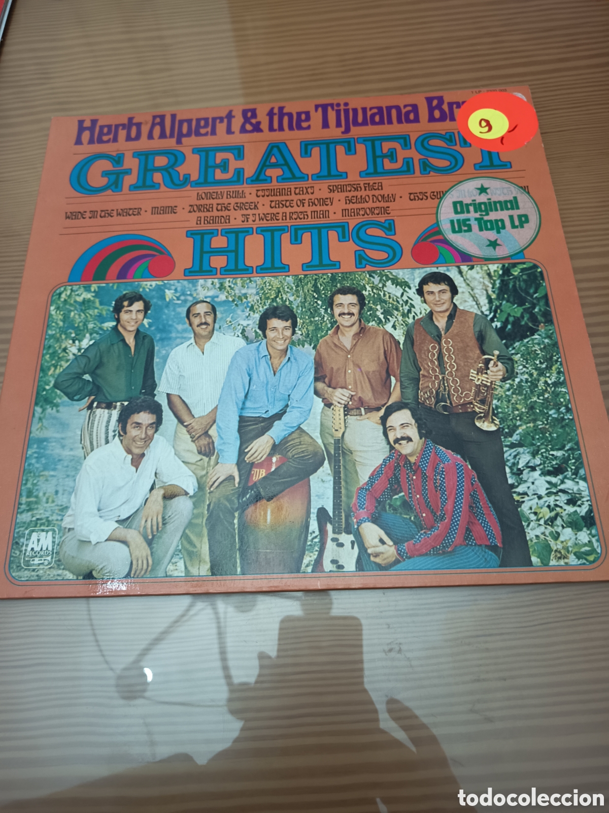 Discos de vinilo: Disco vinilo LP de Herb Alpert y The Tijuana Brass &rdquo; Greatest Hits &rdquo; muy buen estado