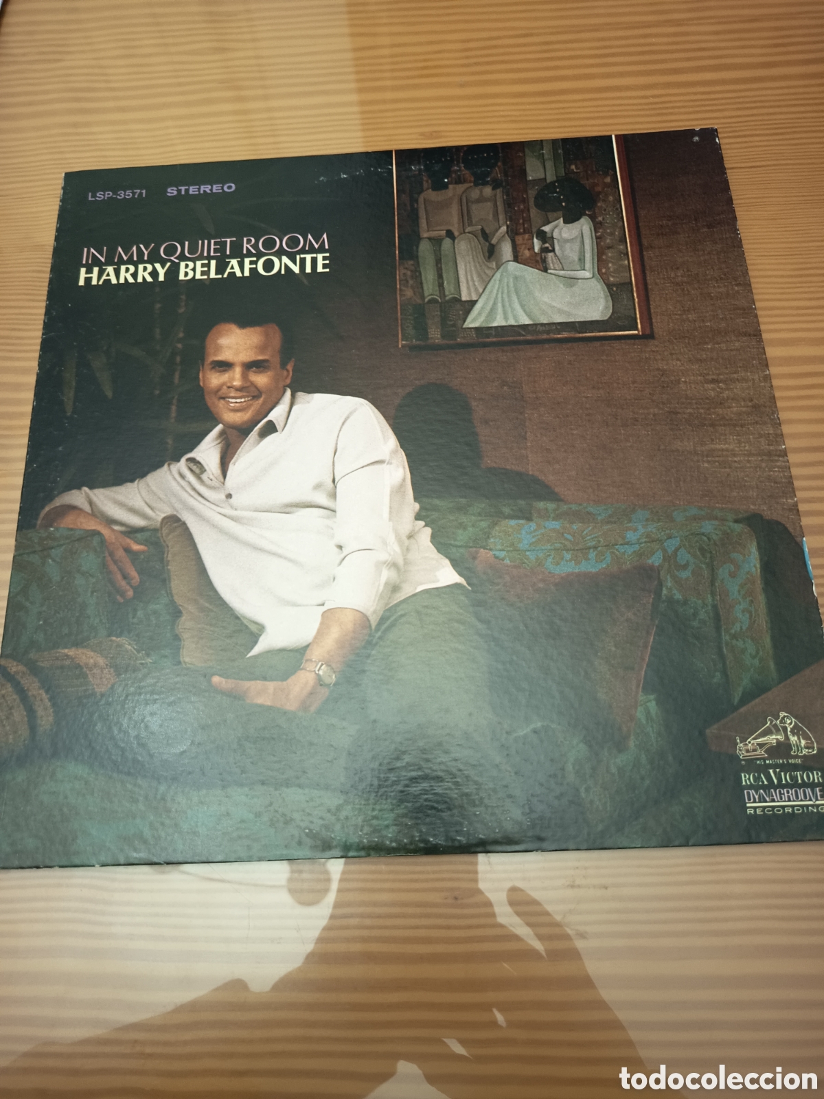 Discos de vinilo: Disco vinilo LP de Harry Belafonte &rdquo; In My Quiet Room ' muy buen estado