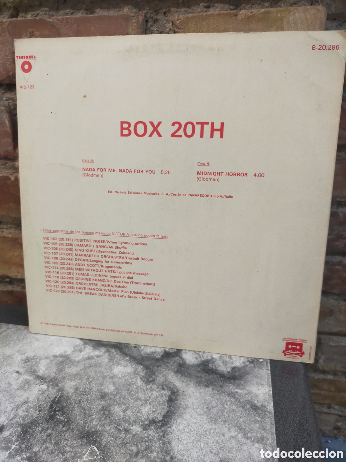 Discos de vinilo: Maxi Single Vinilo Box 20th - Foto 3
