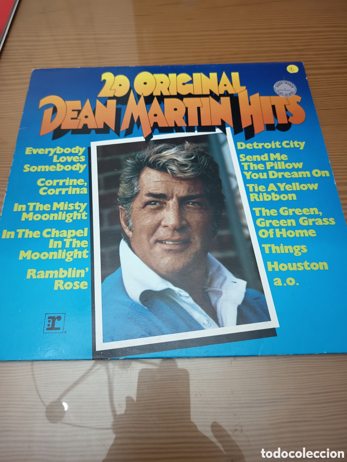 Discos de vinilo: Disco vinilo LP de Dean Mart&iacute;n &rdquo; 20 Original Dean Mart&iacute;n Hits &rdquo; muy buen estado