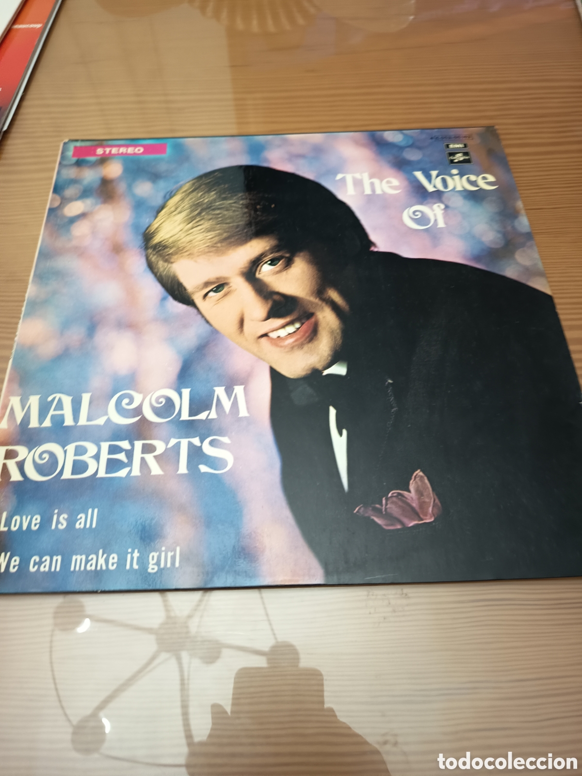 Discos de vinilo: Disco vinilo LP de Malcolm Roberts &rdquo; The Voice Of ... &rdquo; Muy buen estado